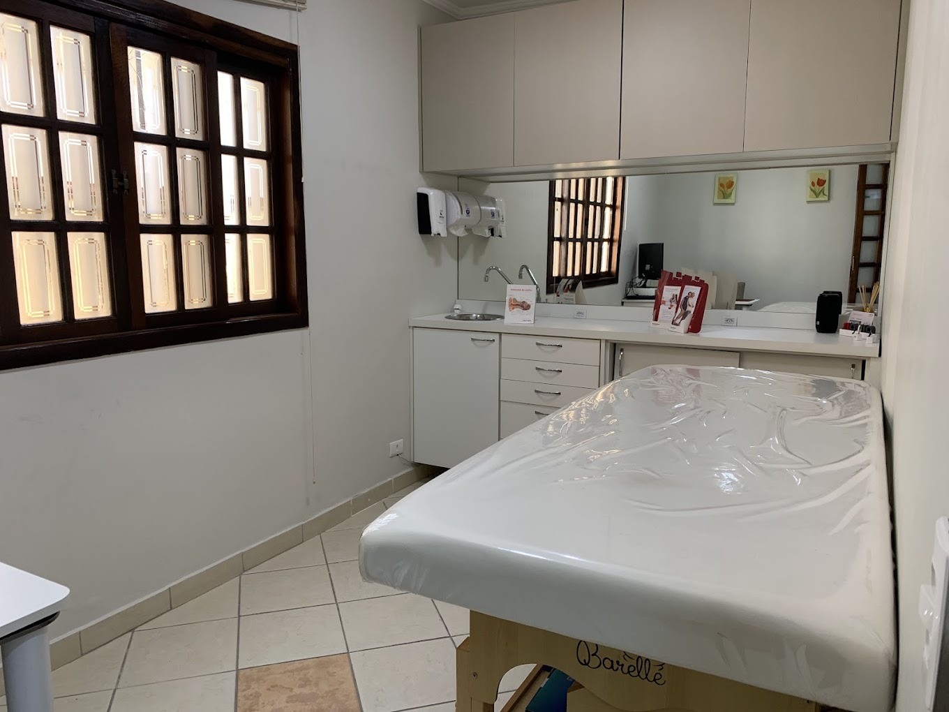 Sala de avaliação auditiva da Canal da Audição